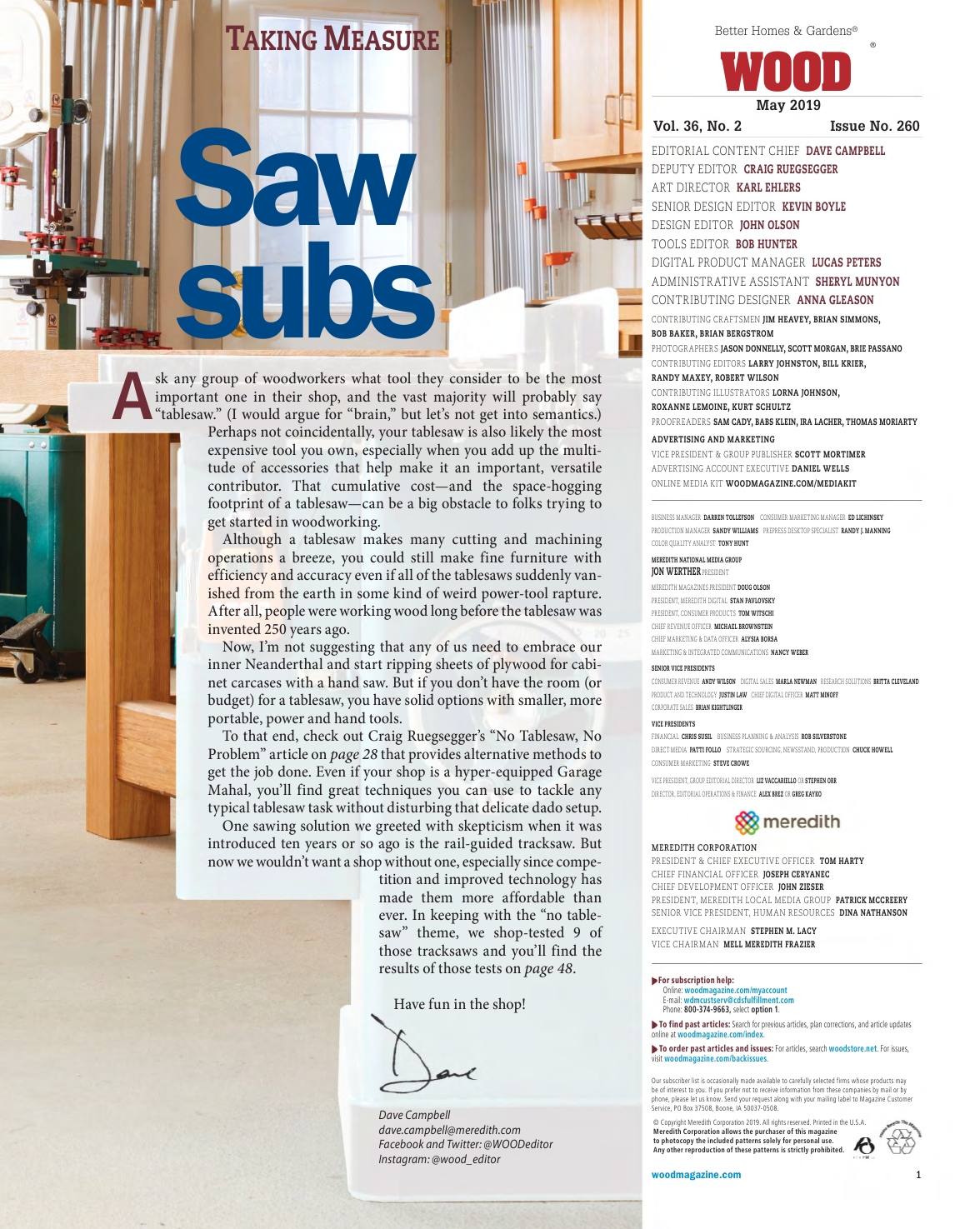 wood magazine第260期